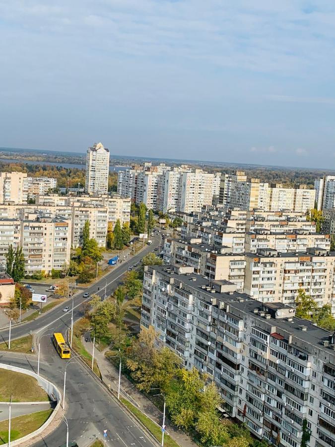 קייב Penthouse Apartment Panoramic View מראה חיצוני תמונה